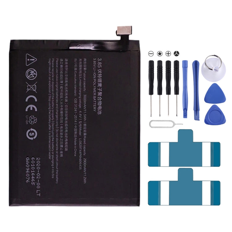 ZTE Nubia M2 Lite Lithium Polymer Battery 3000 mAh Li3829T44P6h806435, For ZTE Nubia M2 Lite ZTE Nubia M2 Lite Lithium Polymer Battery 3000 mAh Li3829T44P6h806435, For ZTE Nubia M2 Lite